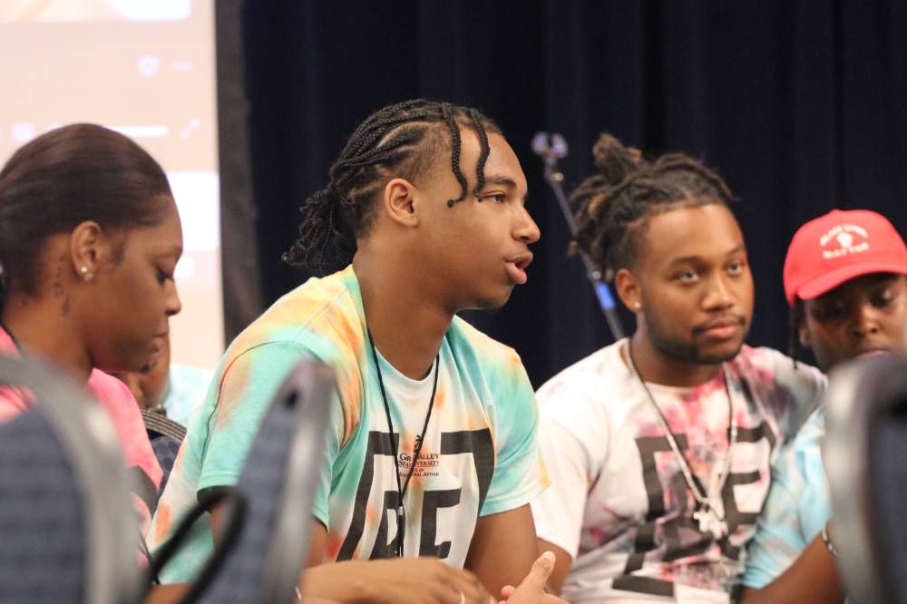 Black Excellence Orientation peer mentors and staff 23